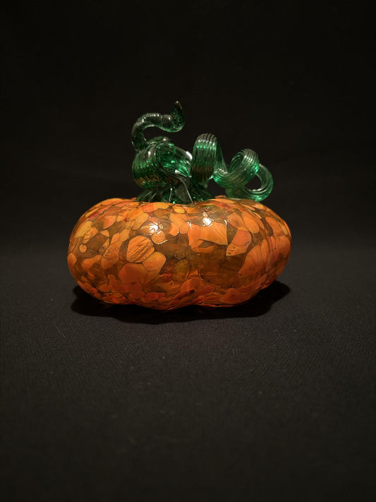 BLOWN GLASSART - Glass Pumpkin