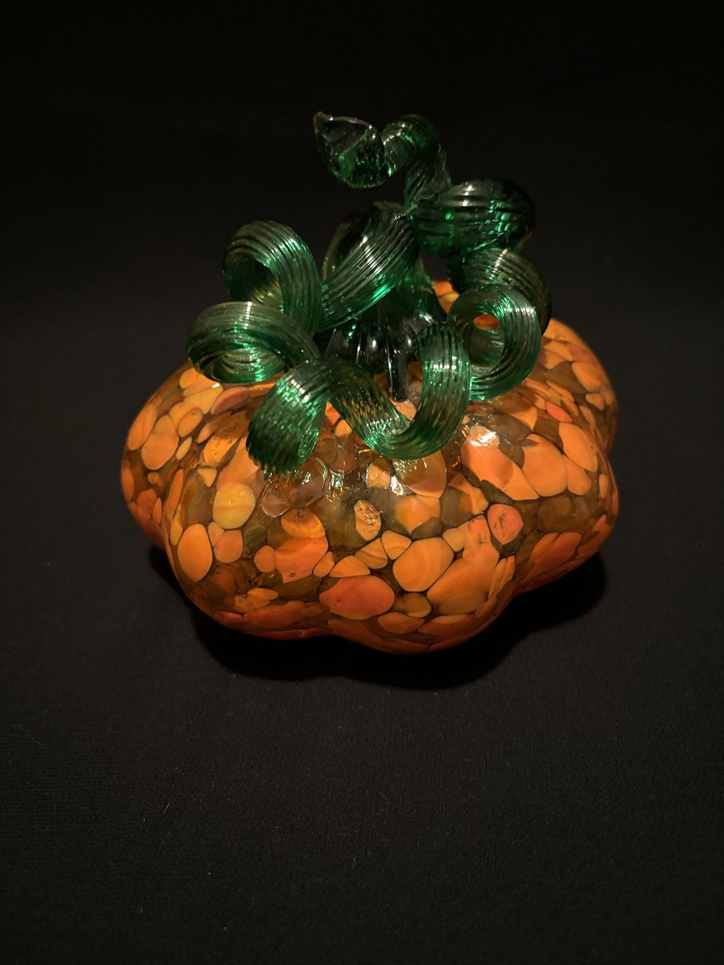 BLOWN GLASSART - Glass Pumpkin