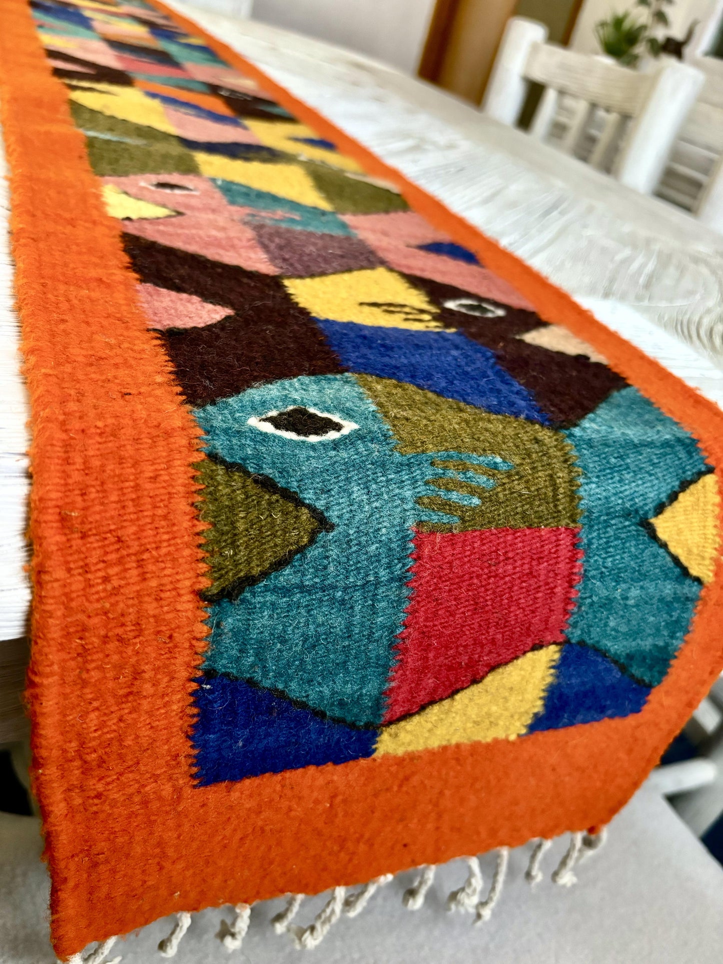 TABLE RUNNER - Fish - Orange