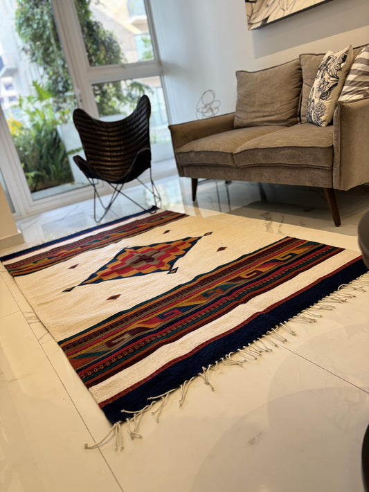 WOOL RUG - White Wool Rug